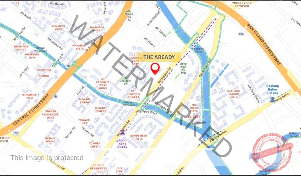 The-Arcady-At-Boon-Keng-Location-Map